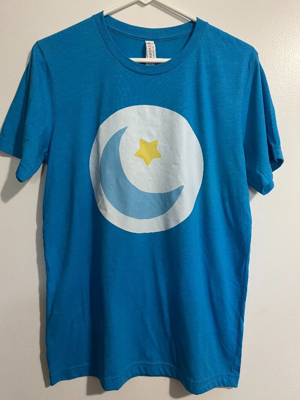 Bella Canvas Care Bears Bed Time Bear Style Costume T-Shirt Blue